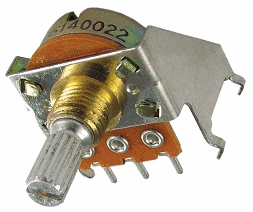 5×Stereo Lin Linear Potentiometer POT 15mm B10K B50K ohm Audio Amplificatore